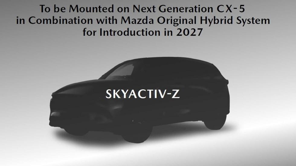 Υβριδικό με το νέο Skyactiv-Z κινητήρα το νέο Mazda CX-5